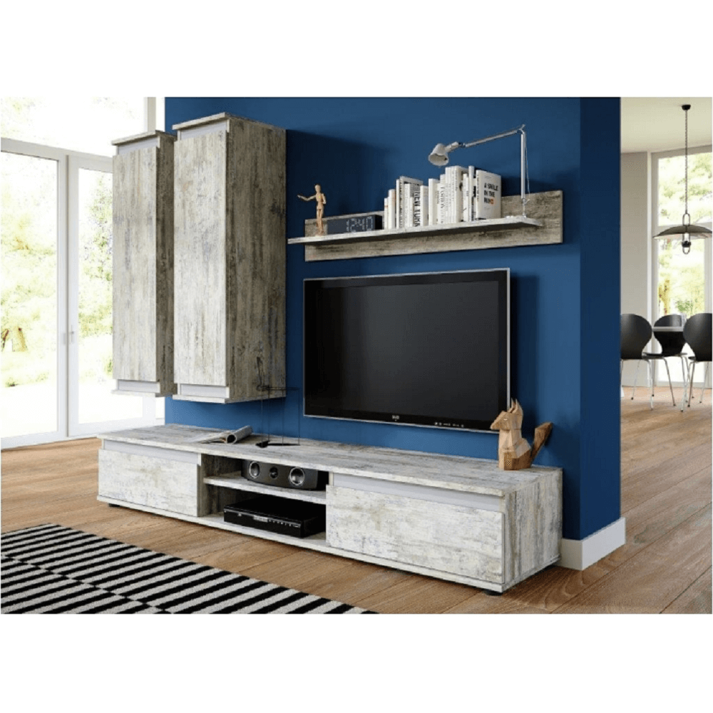 Mobilier living, pin canyon/gri, REGIA