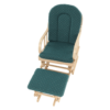 Fotoliu relaxant, material lemn de fag verde, RELAX GLIDER 87107