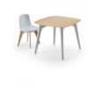 Scaune plastic cu lemn PLANET CHAIR