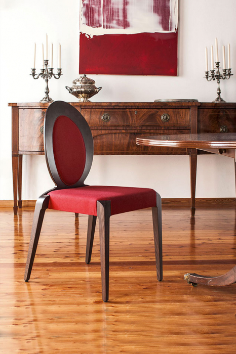 Scaun tapitat cadru lemn de fag Sendy 152 N SE