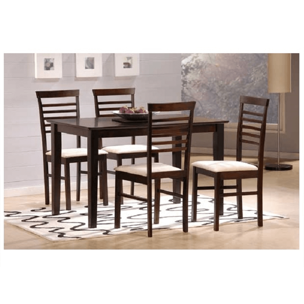 Set dining, MDF nuc/material bej, BRISBO 1+4