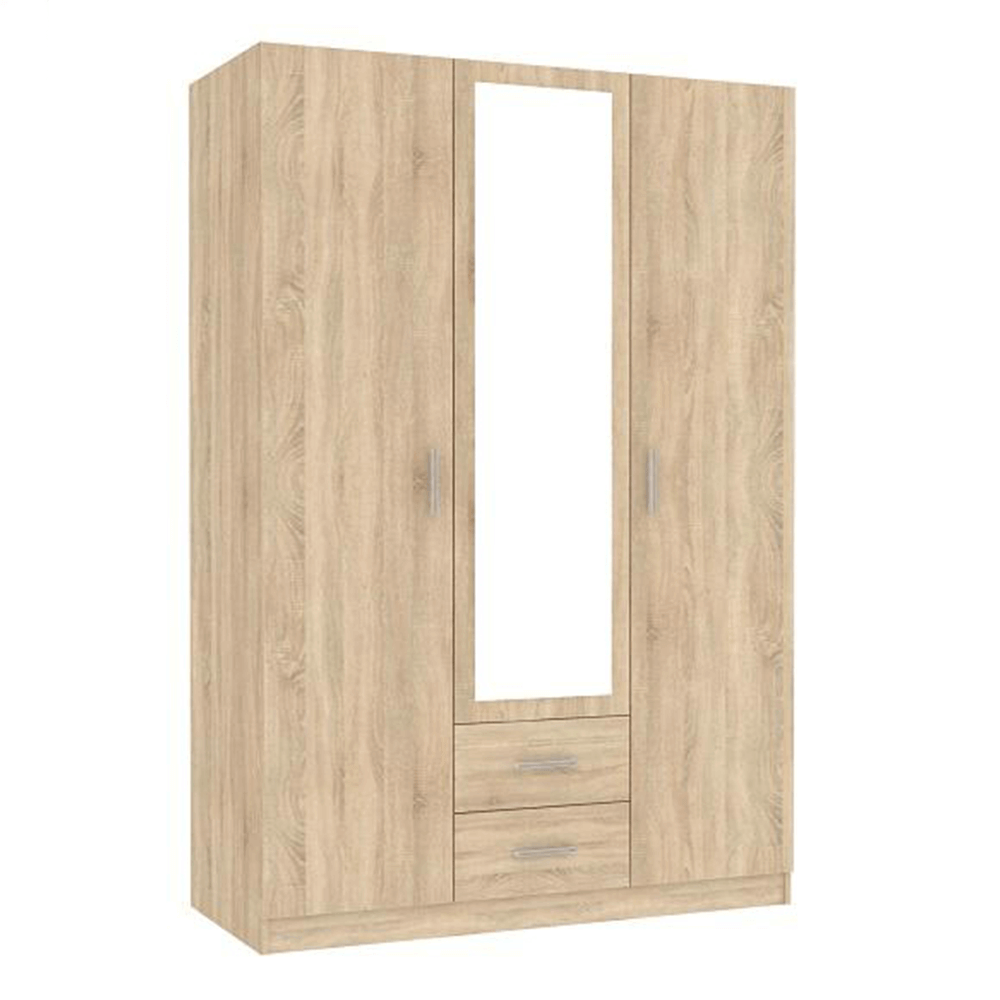 Dulap, pal melaminat, stejar sonoma, INVITA