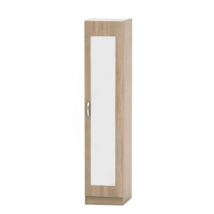 Dulap cu oglindă, stejar sonoma, BETTY 2 BE02-005-00