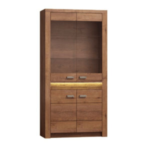 Vitrină, frasin deschis, INFINITY I-03