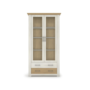 Vitrină cu sertare, pin nordic/stejar piatră, ARMOND TYP 4