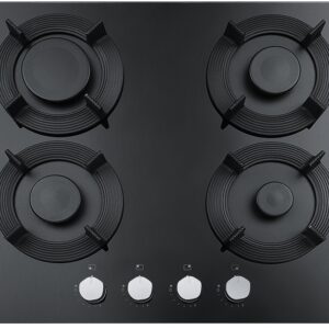 Plita incorporabila Franke Maris Free FHMF 604 4G C 106.0541.748, Gaz, 4 arzatoare, Aprindere electrica integrata, Dispozitiv de siguranta, Gratare de fonta, Latime 59 cm, Negru