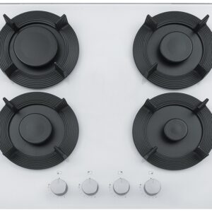 Plita incorporabila Franke Maris Free FHMF 604 4G C 106.0541.749, Gaz, 4 arzatoare, Aprindere electrica integrata, Dispozitiv de siguranta, Gratare de fonta, Latime 59 cm, Alb