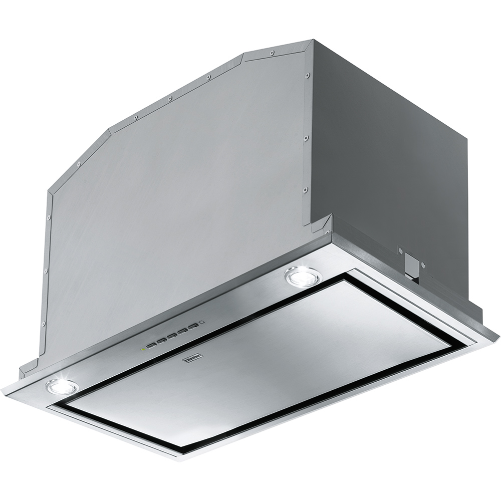Hota incorporabila Franke Box Plus LED FBI 537 XS 110.0442.943, Tip caseta, Capacitate 615 m3/H (intensiv, mod evacuare), 3 viteze+intensiv, Comanda Soft touch, Latime 52 cm, Inox Satinat
