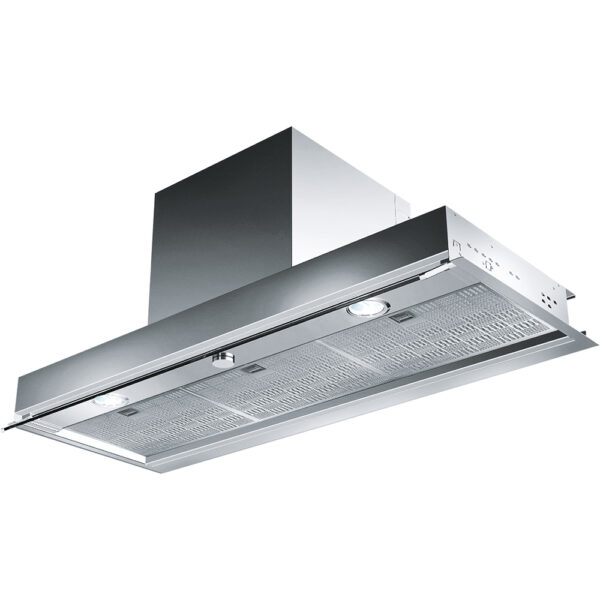 Hota incorporabila Franke Style Lux LED FSTP NG 905 X 110.0473.546, Tip caseta, Capacitate 540 m3/H (maxim, mod evacuare), 3 viteze, Comanda buton rotativ, Latime 90 cm, Inox Satinat