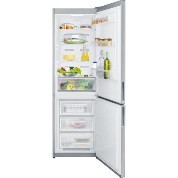 Combina frigorifica Franke FCBF 340 TNF XS A+ 118.0542.065, 324 L, No frost, Afisaj digital, Sertar legume si fructe, Usi reversibile, Clasa A+, H 186 cm, Inox