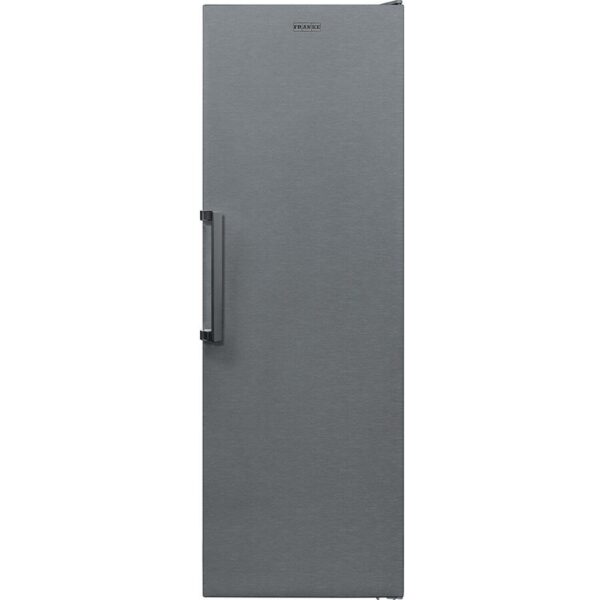 Frigider cu 1 usa Franke FFSDR 404 ST XS A+ 118.0544.325, 380 L, Static, Sertare fructe si legume, Control manual, Usa reversibile, H 186 cm, Inox