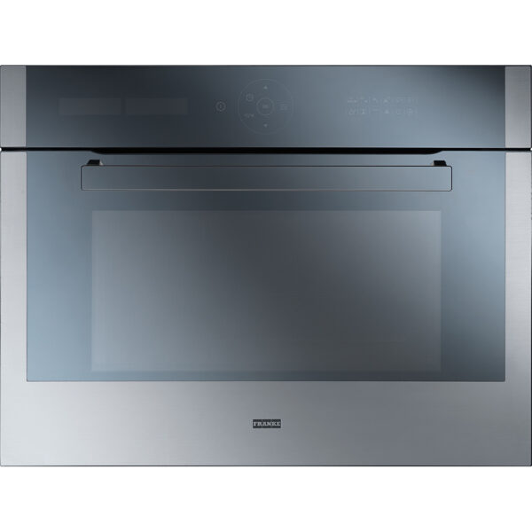 Cuptor incorporabil cu microunde Franke Crystal FMW 45 CR C XS 131.0518.327, 1000 W, Grill, 12 programe, 40 L, Control electronic, Inox