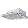 Hota Franke Smart FSM 601 WH/GL Crystallo Bianco, Telescopica integrata, 380 m3/h, 1 motor, L 60 cm, Sticla alba