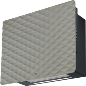 Hota Franke IMPRESS 603 GY 330.0530.195, Decorativa ecran, Capacitate 610 m3/H (intensiv, mod evacuare), 3 viteze+intensiv, Comanda butoane, Latime 54.8 cm, Matt Metallic Grey