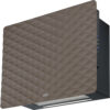 Hota Franke IMPRESS 603 BN 330.0530.196, Decorativa ecran, Capacitate 610 m3/H (intensiv, mod evacuare), 3 viteze+intensiv, Comanda butoane, Latime 54.8 cm, Matt Softened Brown