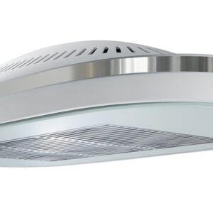 Hota insula Franke CLOUD 1106 WH 345.0529.585, Capacitate 680 m3/H (intensiv, mod evacuare), 3 viteze+intensiv, Control touch, Latime 115 cm, Alb
