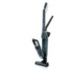 Aspirator vertical 2-in-1 Bosch BCH3ALL25, 0.4 L, 25.2 V, Li-Ion, Autonomie 55 min., 2 nivele de putere, Sistem EasyClean, Accesoriu extensibil, Midnight sapphire metallic