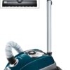 Aspirator cu sac Bosch GL-80 In'genius ProPer>>form Plus BGL8508, 650W, 5 l, EPA 10, Deep petrol