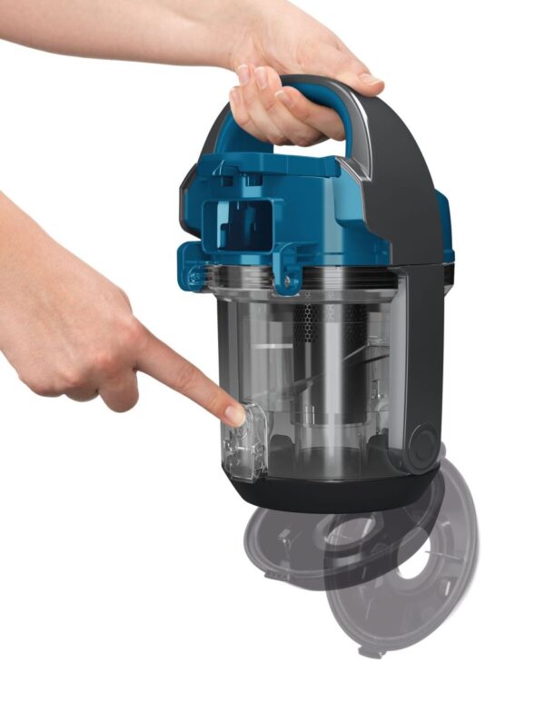 Aspirator fara sac Bosch GS05 Cleann'n BGS05A220, 700 W, 1.5 l, EPA, Gri-stone/Blue