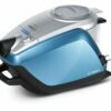 Aspirator fara sac Bosch Relaxx'x ProSilence Plus BGS5RCL, 700W, 3 l, HEPA, Gri metalic/Albastru