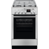 Aragaz AEG CKB56401BX, Mixt, 4 arzatoare gaz, Cuptor electric multifunctional (11 functii), SteamBake-gatire cu abur, 50x60 cm, Timer, Grill, 58 L, Inox