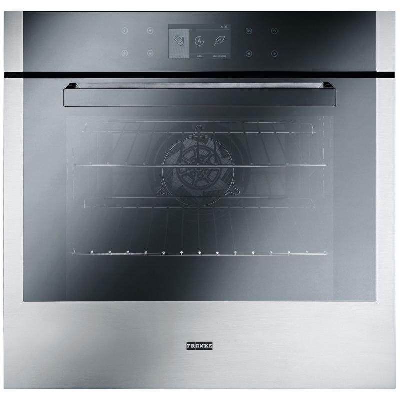 Cuptor incorporabil Franke Crystal Steel CR 913 M XS DCT , Electric, 18 functii, 74 l, Clasa A++, TFT, Touch control, Inox satinat/Mirror 116.0374.297