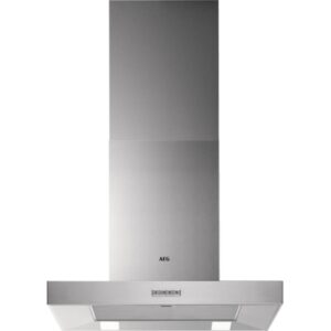 Hota semineu dreapta AEG DBB4650M, 603 m3/h, 3 viteze, 60 cm, Inox