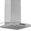 Hota Bosch Serie 4 DWA96DM50, Semineu arcada, 90 cm, max 580 m3/h, TouchControl si afisaj electronic, 3 trepte de putere + Intensiv, Inox + sticla