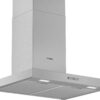 Hota Bosch Serie 2 DWB64BC50, Semineu dreapta, 60 cm, max 340 m3/h, Taste push, 3 trepte de putere, Inox