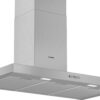 Hota Bosch Serie 2 DWB96BC50, Semineu dreapta, 90 cm, max 590 m3/h, Taste push, 3 trepte de putere, Inox