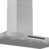 Hota Bosch Serie 4 DWB97IM50, Semineu dreapta, 90 cm, max 710 m3/h, TouchControl si afisaj electronic, 3 trepte de putere + Intensiv, Inox