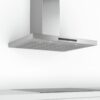 Hota Bosch Serie 4 DWB97IM50, Semineu dreapta, 90 cm, max 710 m3/h, TouchControl si afisaj electronic, 3 trepte de putere + Intensiv, Inox