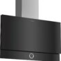 Hota Bosch DWF97RV60, Absorbtie periferica, 730 mc/h, 90 cm, TouchControl, PowerBoost, HomeConnect, Sticla neagra