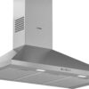 Hota Bosch Serie 2 DWP96BC50, Semineu conica, 90 cm, max 600 m3/h, Taste push, 3 trepte de putere, Inox