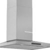 Hota Bosch Serie 4 DWQ66DM50, Semineu conica, 60 cm, max 610 m3/h, TouchControl si afisaj electronic, 3 trepte de putere + Intensiv, Inox