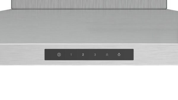 Hota Bosch Serie 4 DWQ66DM50, Semineu conica, 60 cm, max 610 m3/h, TouchControl si afisaj electronic, 3 trepte de putere + Intensiv, Inox