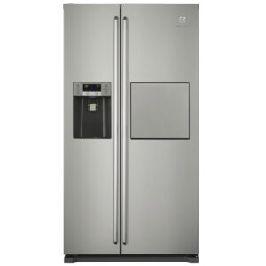 Frigider Side by Side Electrolux EAL6142BOX, 527 l, No Frost, A+, LCD, LED,Dozator, Inox
