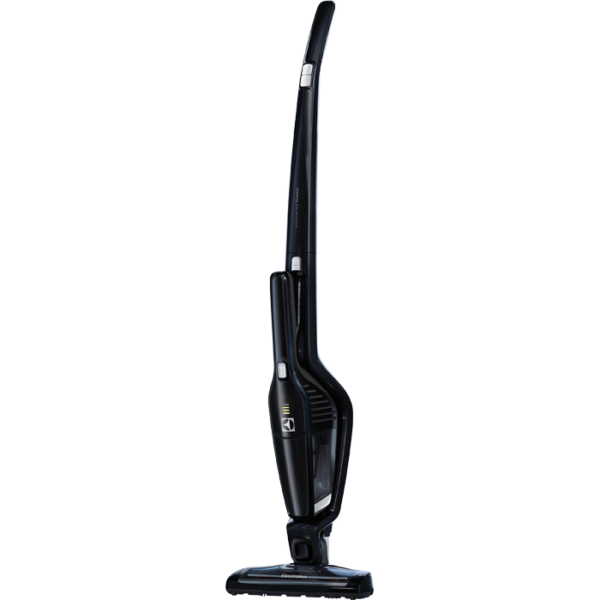 Aspirator vertical 2-in-1 Electrolux Ergorapido Classic EERC72EB, 0.5 L, 14.4 V, Autonomie 30 min., Acumulator Li-Ion, Filtru lavabil, Filtrare ciclonica, Negru