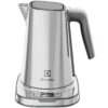 Fierbator cordless Electrolux Expressionist Collection EEWA7800, 2400 W, LCD Display, 5 setări programabile pentru temperatură, Funcţie OneCup Turbo™, 1,7 l, Inox