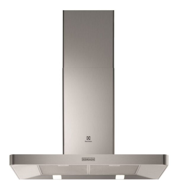 Hota Electrolux EFB90460OX, Semineu dreapta, 603 mc/h, 1 motor, 3 viteze, 90 cm, Inox