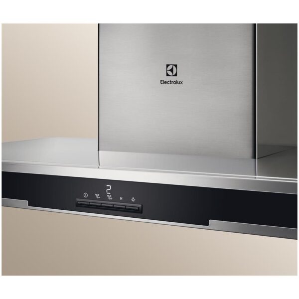 Hota semineu dreapta Electrolux EFT716X, 685 m3/h, 3 viteze + Intensiv, 60 cm, Inox