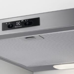 Hota traditionala Electrolux EFU216S, 272 m3/h, 3 viteze, Filtru metalic, 60 cm, Gri