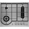 Plita incorporabila Electrolux BridgeBurner EGH6349BOX, 4 Arzatoare gaz, WOK, Aprindere electrica integrata, Gratare de fonta, 60 cm, Inox