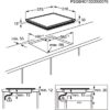 Plita incorporabila Electrolux EHF6240XXK, Vitroceramica; 4 zone de gatit; Control touch; Rama inox XL; 60 cm; Neagra