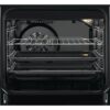 Aragaz Electrolux EKC52950OX 50x60 cm, Plita vitroceramica 4 zone de gatit, Cuptor electric multifunctional (11 functii) Plus Steam -gatire cu abur, Grill electric, 54 l, Inox