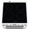 Aragaz Electrolux EKC54550OW, 4 Arzatoare vitroceramice, Cuptor electric, Grill, Clasa A-10%, 50x60 cm, Alb