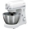 Robot de bucatarie Electrolux EKM3710, 800 W, Bol inox 4,1 l, Masina de tocat, Blender, Alb