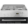 Aragaz mixt Electrolux EKM64900OX, 3 arzatoare gaz + 1 electric, 58 L, Plus Steam, Cuptor electric, 60 cm, Inox