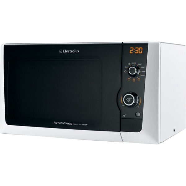 Cuptor cu microunde Electrolux EMS21400W, 800 W, 18.5 l, Grill 1000 W, Alb