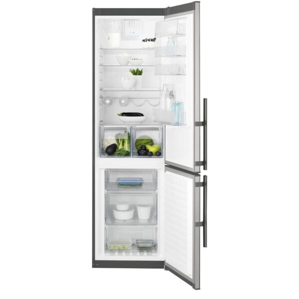 Combina frigorifica Electrolux EN3853MOX, No Frost, 357 l, Clasa A++, Inox antiamprenta